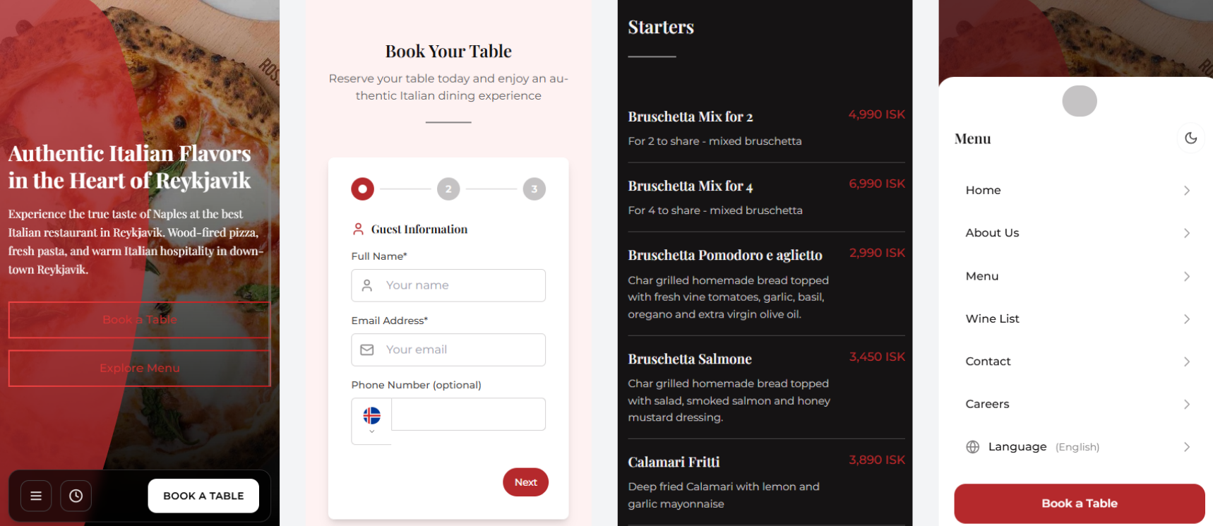 Responsive mobile design showcasing optimal viewing experience
